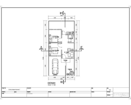 Layout Tipe P-42